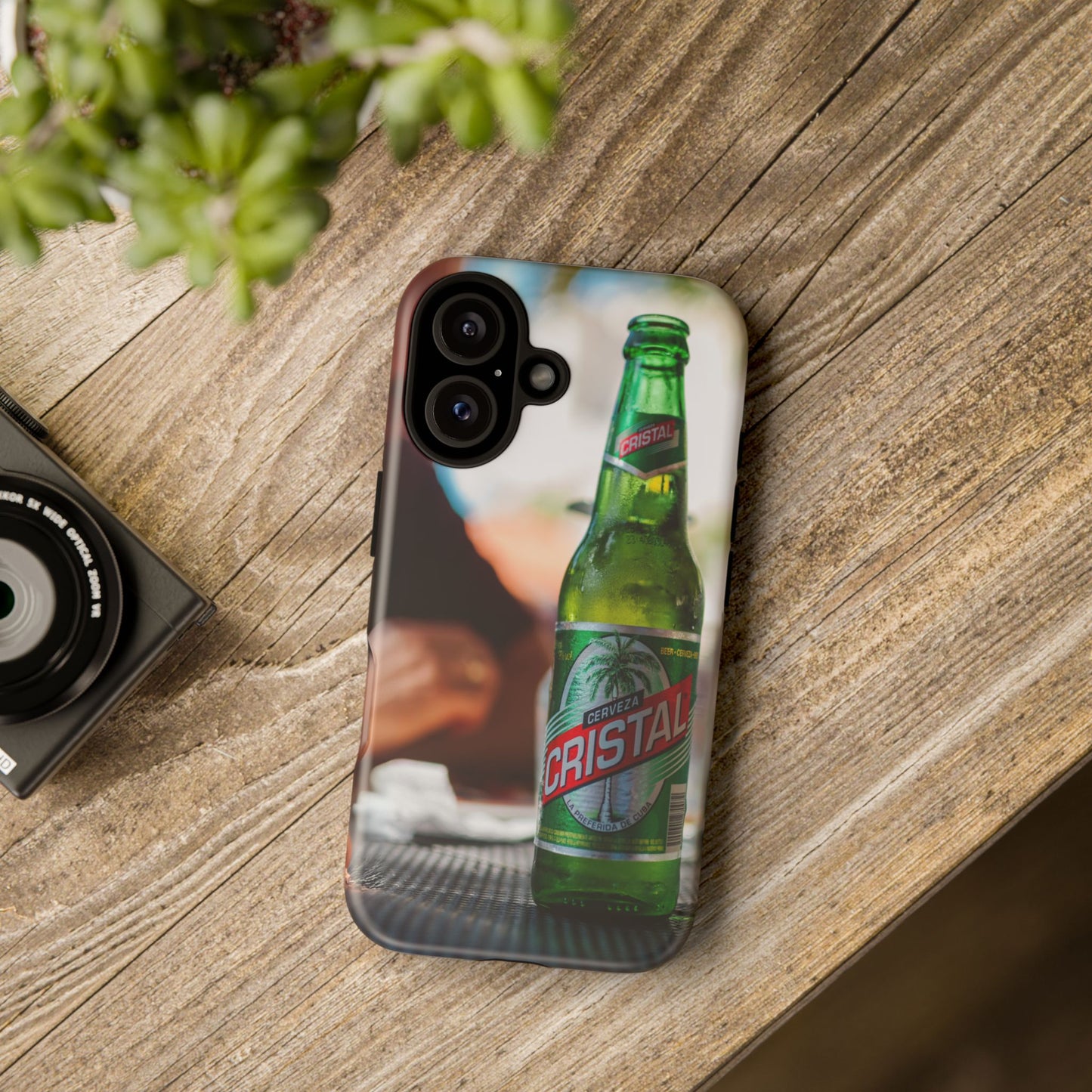 Vintage Cristal Beer Phone Case - Tough Protection & Unique Style