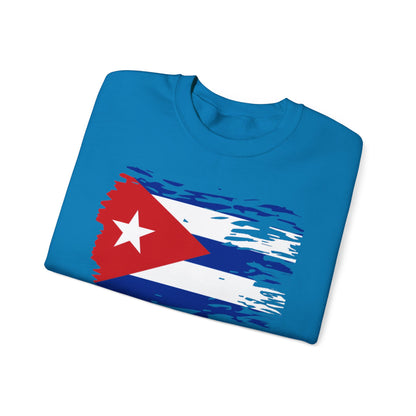 This crewneck sweatshirt is the perfect piece to show your love for Cuba and its culture. Featuring a modern and eye-catching design, it features the iconic phrase "Asere Q' Bola" in a style that captures the essence of the island.