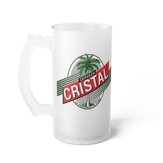 Custom Frosted Glass Beer Mug - Perfect for Celebrations & Gatherings