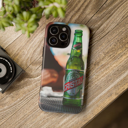 Vintage Cristal Beer Phone Case - Tough Protection & Unique Style