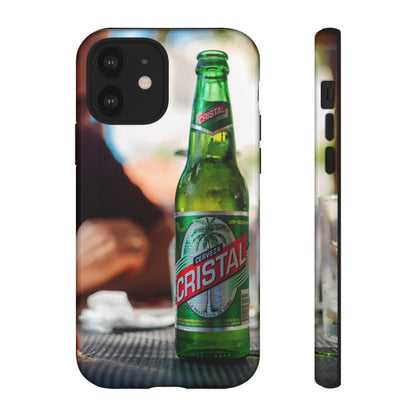 Vintage Cristal Beer Phone Case - Tough Protection & Unique Style