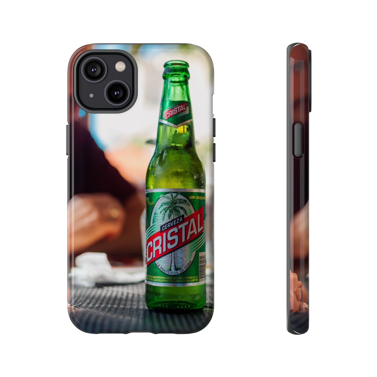 Vintage Cristal Beer Phone Case - Tough Protection & Unique Style