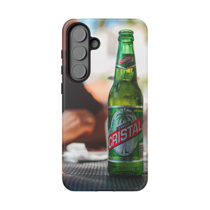 Vintage Cristal Beer Phone Case - Tough Protection & Unique Style