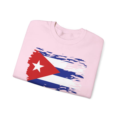 This crewneck sweatshirt is the perfect piece to show your love for Cuba and its culture. Featuring a modern and eye-catching design, it features the iconic phrase "Asere Q' Bola" in a style that captures the essence of the island.