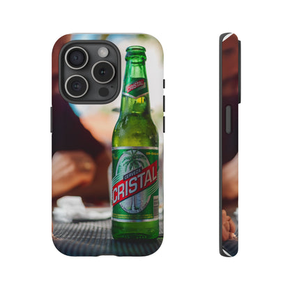 Vintage Cristal Beer Phone Case - Tough Protection & Unique Style