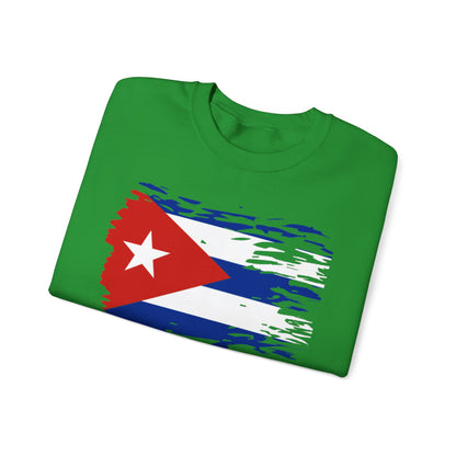 This crewneck sweatshirt is the perfect piece to show your love for Cuba and its culture. Featuring a modern and eye-catching design, it features the iconic phrase "Asere Q' Bola" in a style that captures the essence of the island.