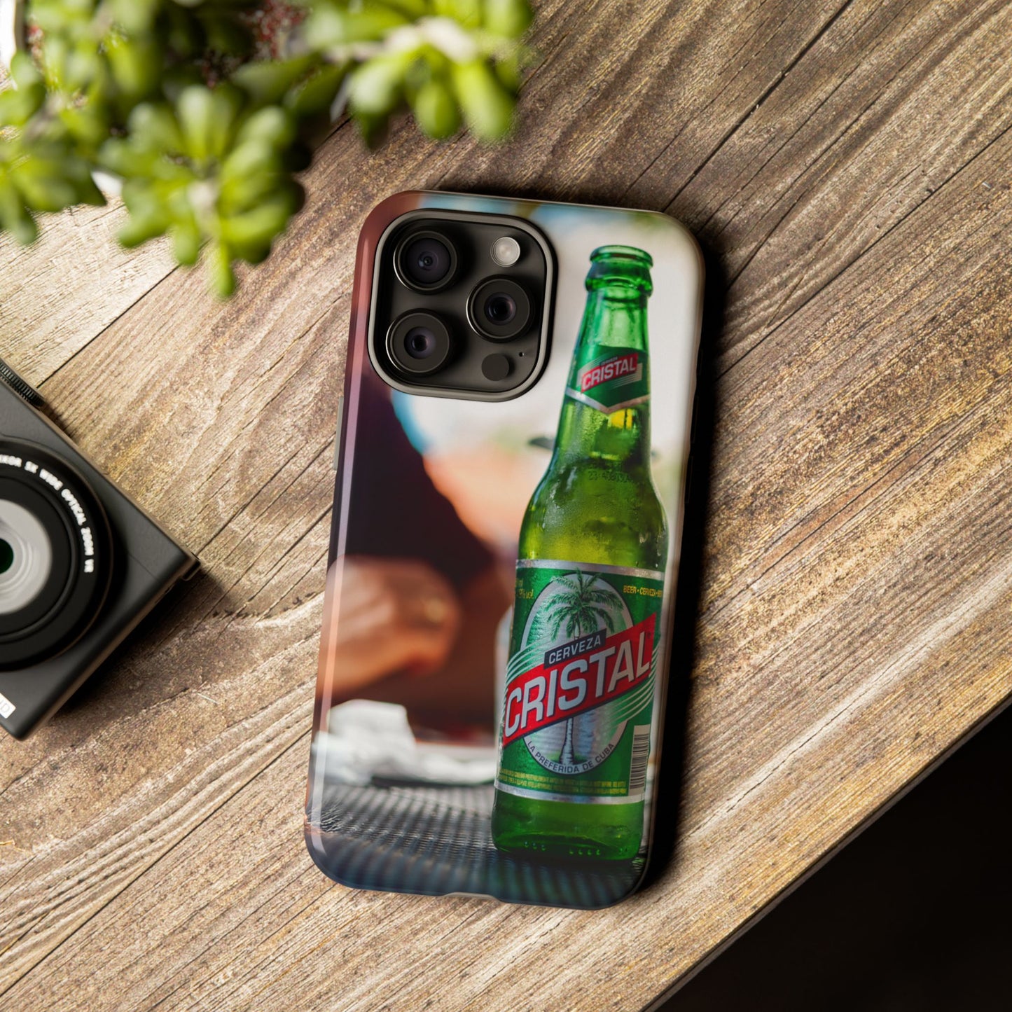 Vintage Cristal Beer Phone Case - Tough Protection & Unique Style