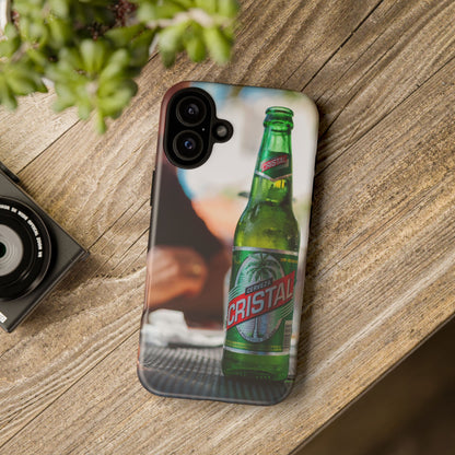 Vintage Cristal Beer Phone Case - Tough Protection & Unique Style