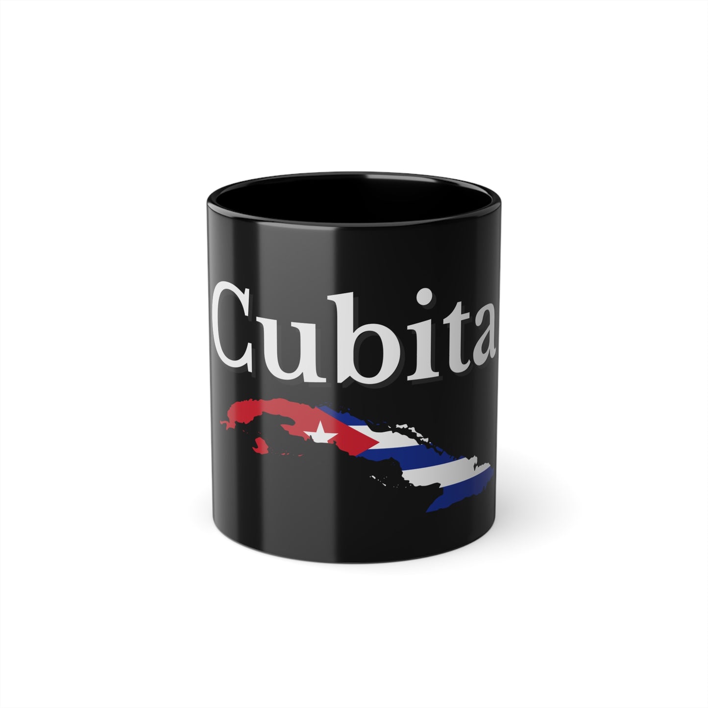 Cubita Black Coffee Cup - 11oz Cuban Inspired Mug