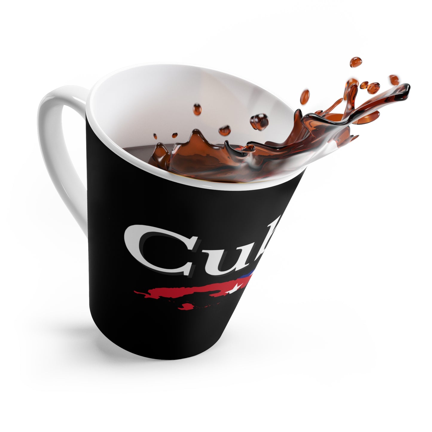 Cuba Inspired Latte Mug - Celebrate Cultural Heritage with Stylish Design