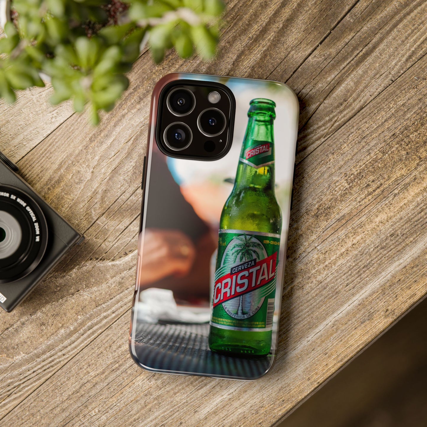 Vintage Cristal Beer Phone Case - Tough Protection & Unique Style