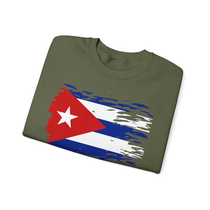 This crewneck sweatshirt is the perfect piece to show your love for Cuba and its culture. Featuring a modern and eye-catching design, it features the iconic phrase "Asere Q' Bola" in a style that captures the essence of the island.