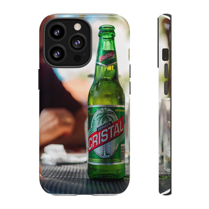 Vintage Cristal Beer Phone Case - Tough Protection & Unique Style