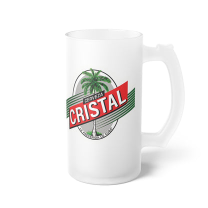 Custom Frosted Glass Beer Mug - Perfect for Celebrations & Gatherings