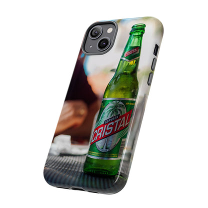 Vintage Cristal Beer Phone Case - Tough Protection & Unique Style