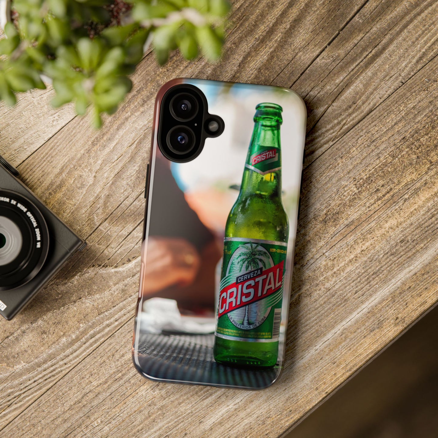 Vintage Cristal Beer Phone Case - Tough Protection & Unique Style