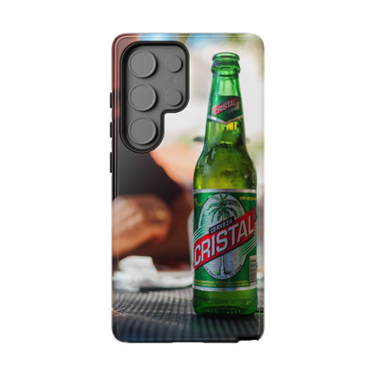 Vintage Cristal Beer Phone Case - Tough Protection & Unique Style