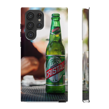 Vintage Cristal Beer Phone Case - Tough Protection & Unique Style