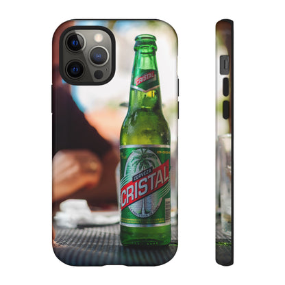 Vintage Cristal Beer Phone Case - Tough Protection & Unique Style