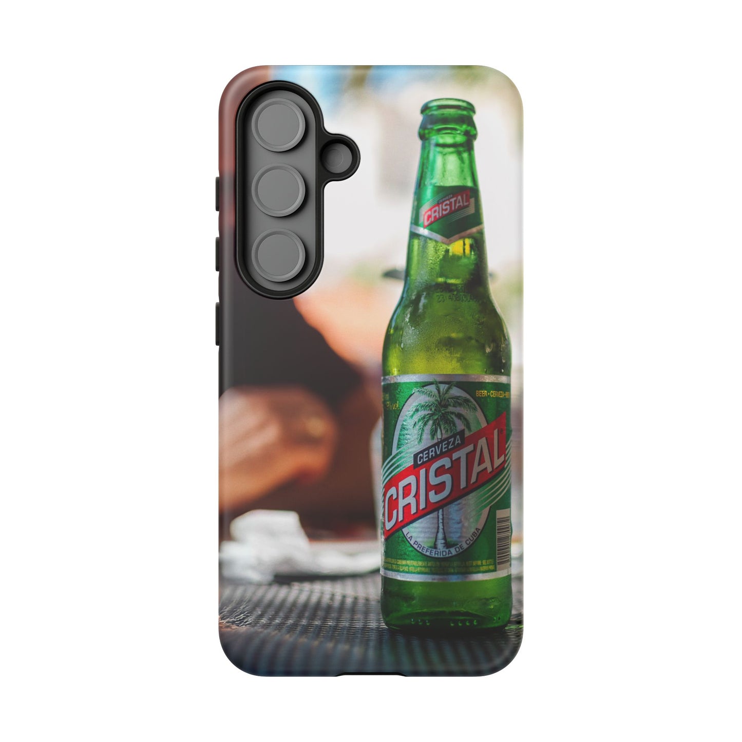 Vintage Cristal Beer Phone Case - Tough Protection & Unique Style